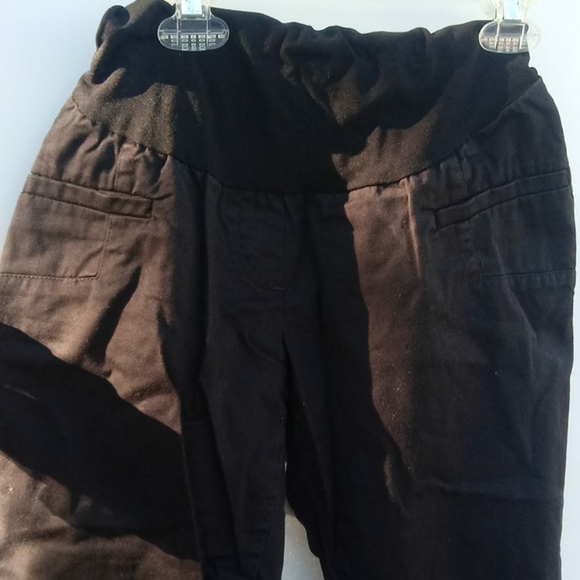 Motherhood Maternity Capri blk Summer Size M - Picture 2 of 11